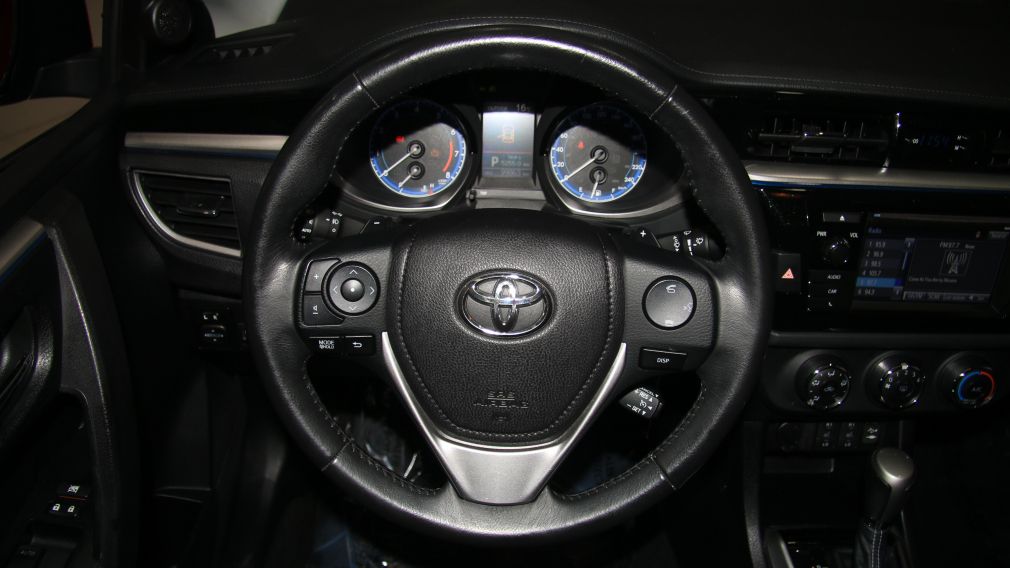 2014 Toyota Corolla S CVT CUIR-TISSUS TOIT BLUETOOTH HID #15