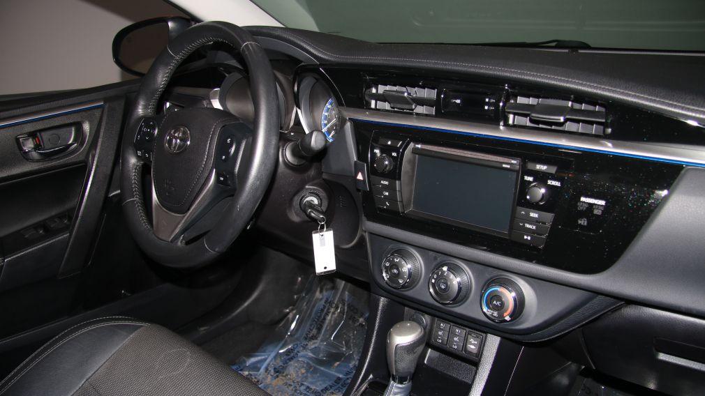 2014 Toyota Corolla S CVT CUIR-TISSUS TOIT BLUETOOTH HID #25