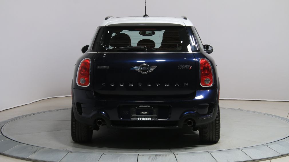 2013 Mini Cooper S ALL4 AUTO CUIR TOIT MAGS BLUETOOTH #6