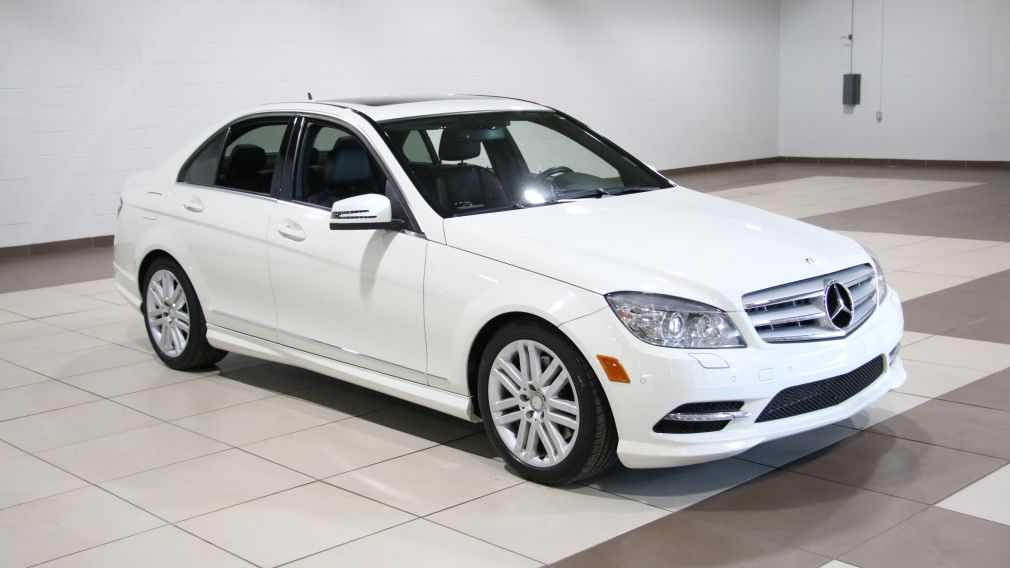 2011 Mercedes Benz C300 4 MATIC AUTO CUIR TOIT MAGS AC GR ELEC #0