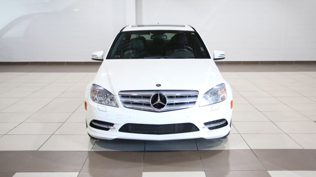 2011 Mercedes Benz C300 4 MATIC AUTO CUIR TOIT MAGS AC GR ELEC #1