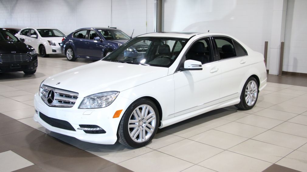 2011 Mercedes Benz C300 4 MATIC AUTO CUIR TOIT MAGS AC GR ELEC #2