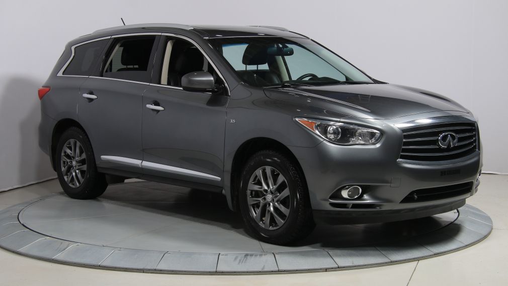 2015 Infiniti QX60 AWD CUIR TOIT MAGS 7PASSAGERS BLUETOOTH #0