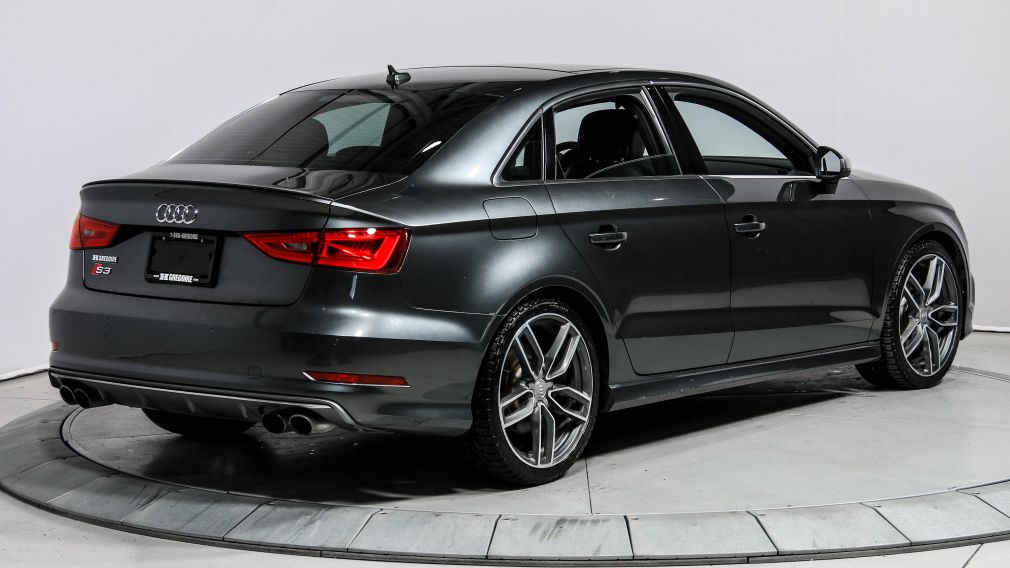 2015 Audi S3 2.0T  QUATTRO AUTO CUIR TOIT MAGS BLUETOOTH #7