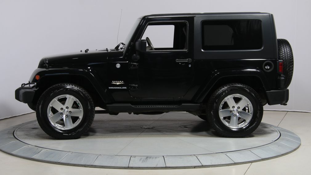 2010 Jeep Wrangler SAHARA 4WD 2 TOITS #3