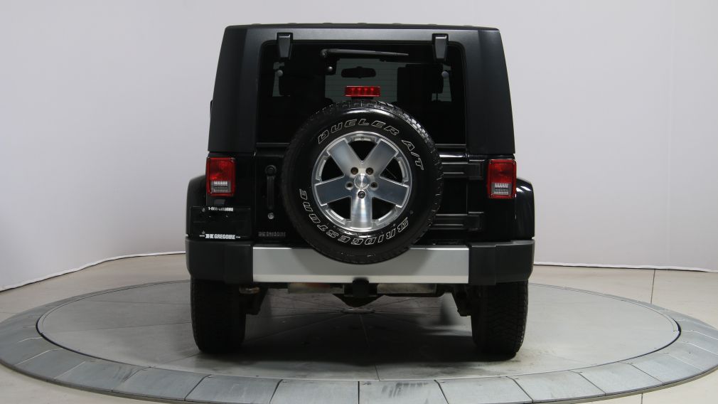 2010 Jeep Wrangler SAHARA 4WD 2 TOIT #5