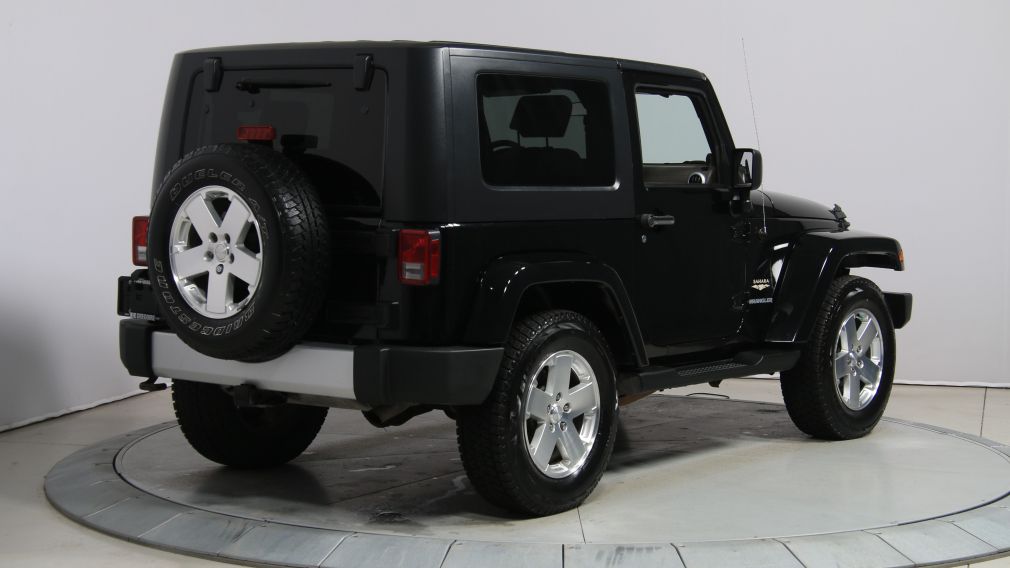 2010 Jeep Wrangler SAHARA 4WD 2 TOIT #6