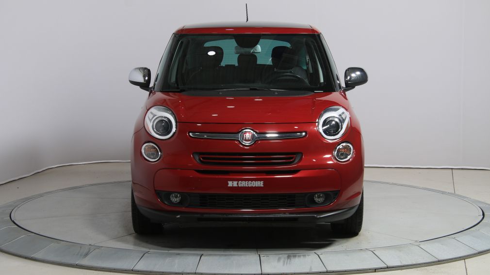 2015 Fiat 500L LOUNGE TURBO AUTO A/C CUIR TOIT PANO NAV CAMÉRA DE #2