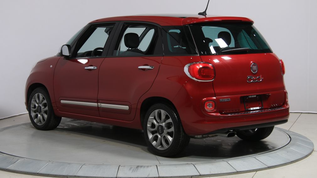 2015 Fiat 500L LOUNGE TURBO AUTO A/C CUIR TOIT PANO NAV CAMÉRA DE #4