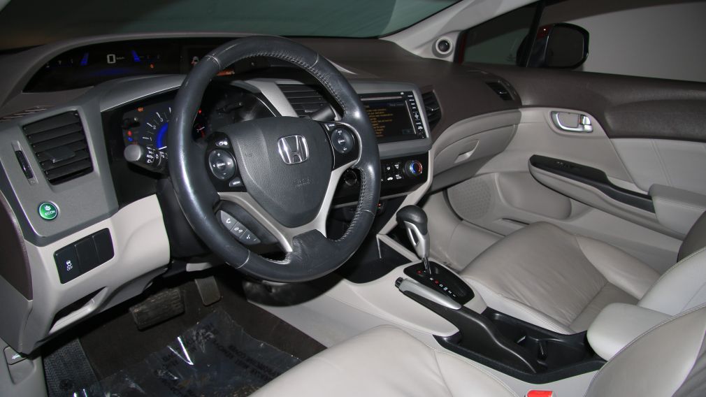 2012 Honda Civic EX-L AUTO CUIR TOIT NAVIGATION MAGS BLUETOOTH #8