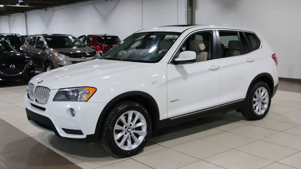 2013 BMW X3 35i AWD CUIR TOIT PANO MAGS NAVIGATION #3