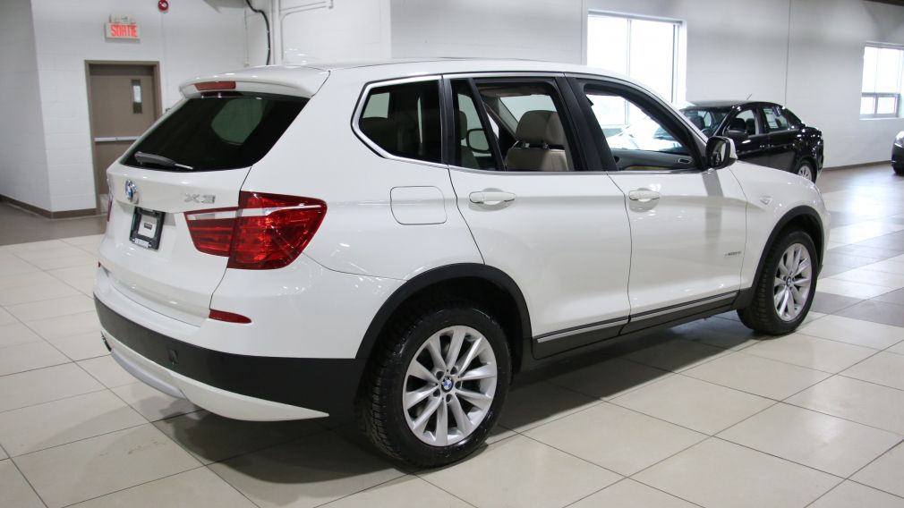 2013 BMW X3 35i AWD CUIR TOIT PANO MAGS NAVIGATION #6