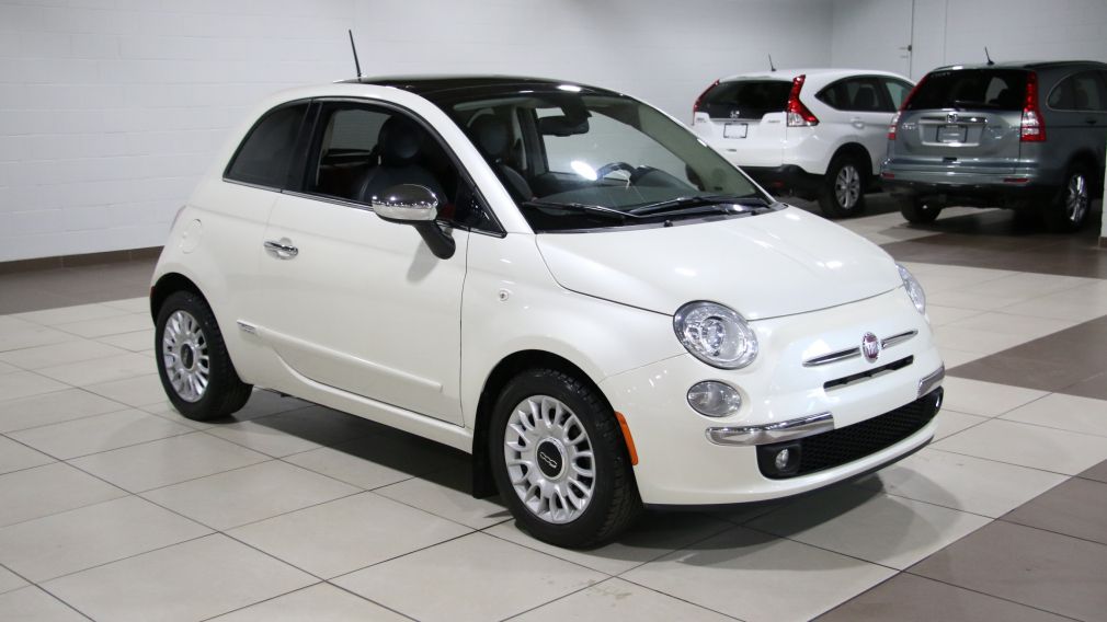 2012 Fiat 500 Lounge AUTO A/C CUIR TOIT MAGS #0