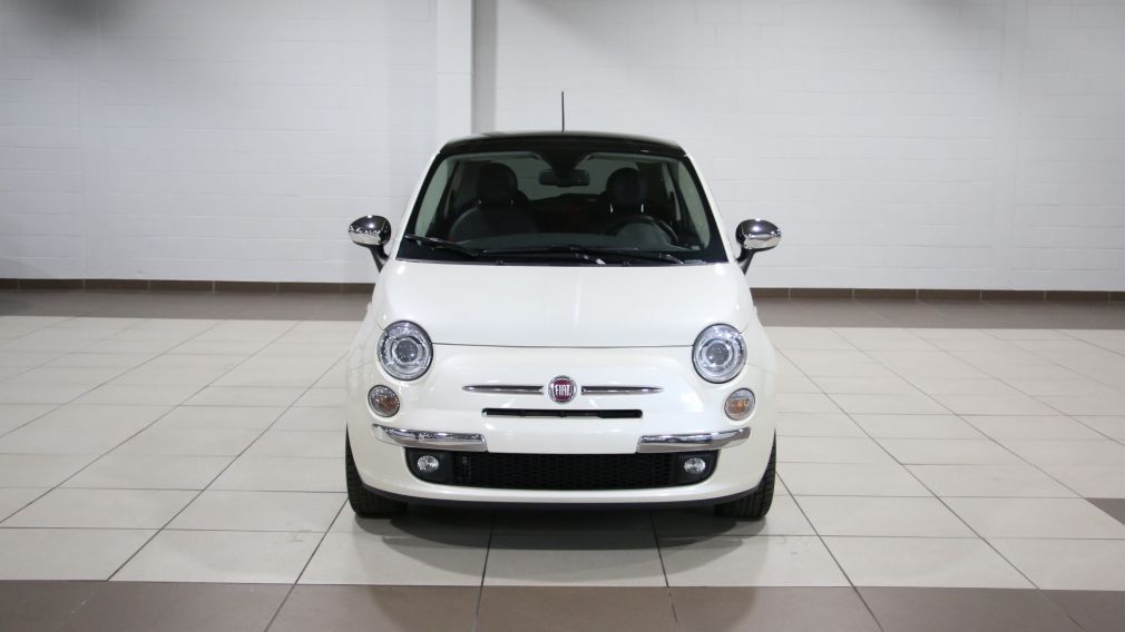 2012 Fiat 500 Lounge AUTO A/C CUIR TOIT MAGS #1