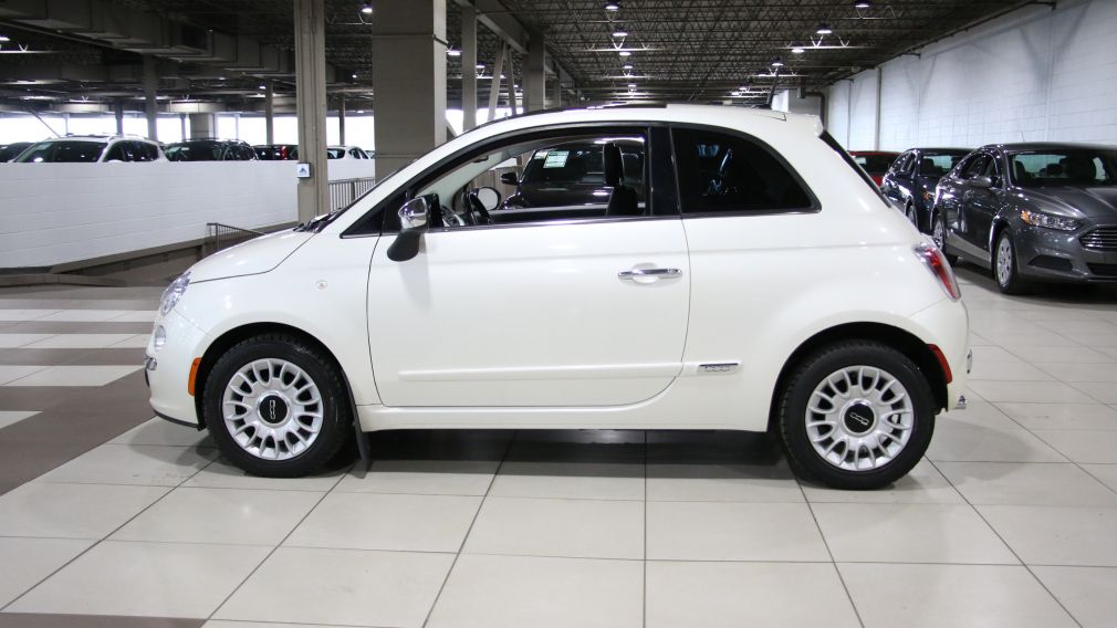 2012 Fiat 500 Lounge AUTO A/C CUIR TOIT MAGS #3