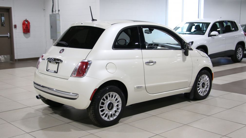 2012 Fiat 500 Lounge AUTO A/C CUIR TOIT MAGS #5