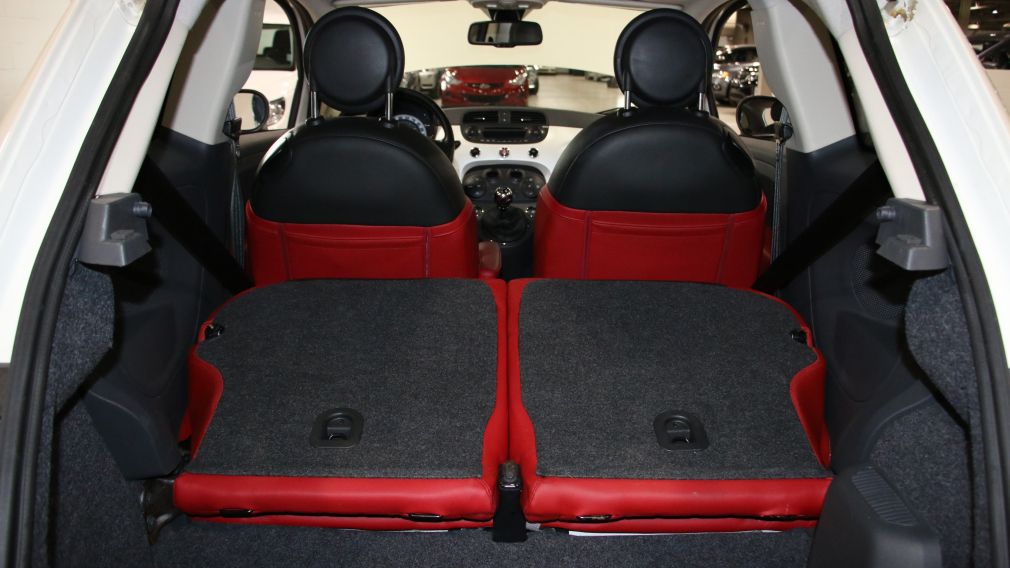 2012 Fiat 500 Lounge AUTO A/C CUIR TOIT MAGS #17