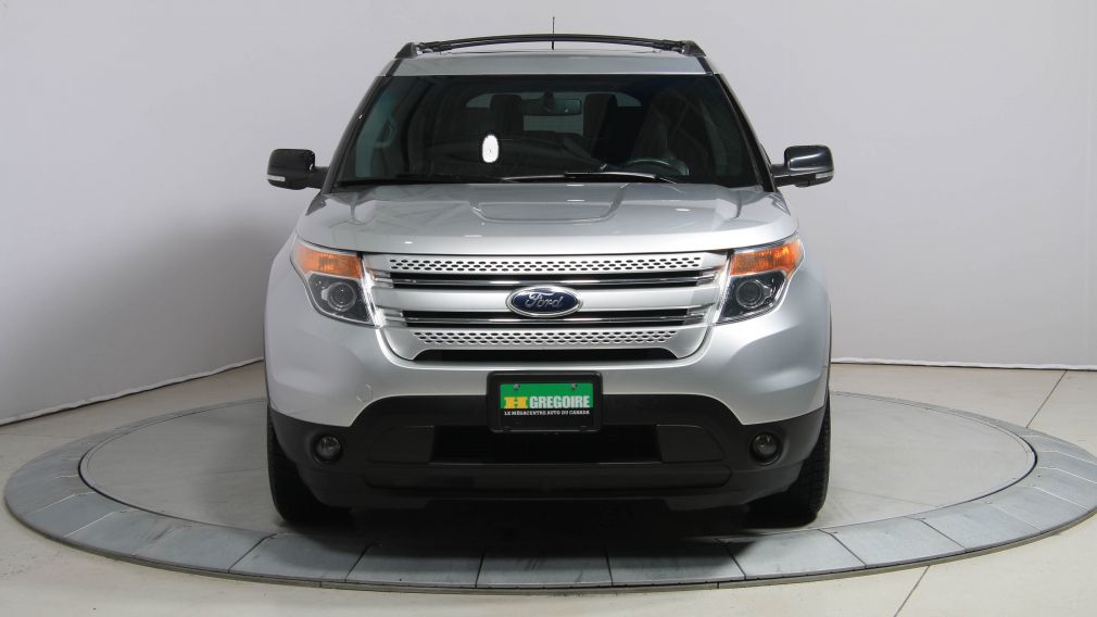 2014 Ford Explorer XLT V6 AWD CUIR TOIT PANO NAVIGATION CAMÉRA DE REC #2