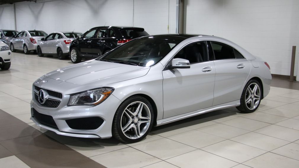 2014 Mercedes Benz CLA250 AWD A/C CUIR TOIT MAGS BLUETHOOT #3