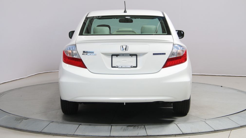 2012 Honda Civic HYBRID MAGS BLUETOOTH GR ELECT #5