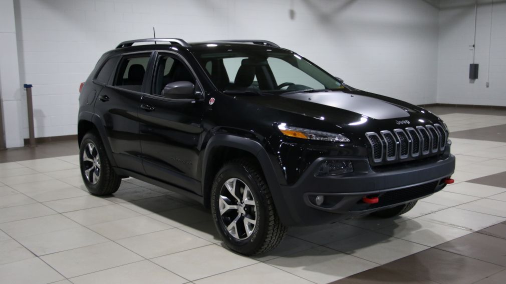 2016 Jeep Cherokee TRAILHAWK AWD V6 CUIR TOIT PANORAMIQUE NAVIGATION #0