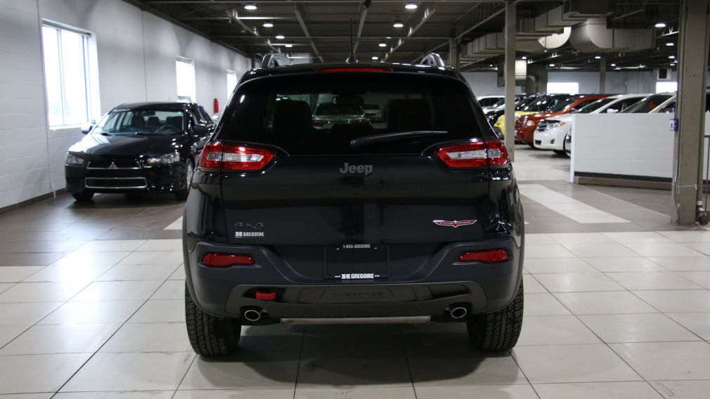 2016 Jeep Cherokee TRAILHAWK AWD V6 CUIR TOIT PANORAMIQUE NAVIGATION #5