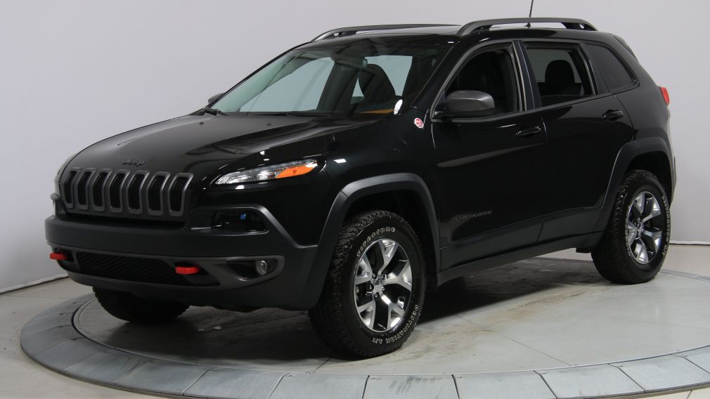 2016 Jeep Cherokee TRAILHAWK AWD V6 CUIR TOIT NAVIGATION CAMÉRA DE RE #3