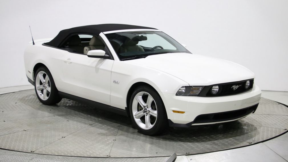 2012 Ford Mustang GT CUIR CONVERTIBLE MAGS BLUETOOTH #13