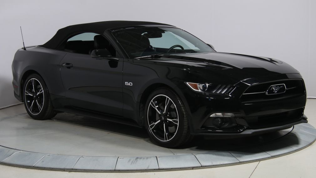 2015 Ford Mustang CONVERTIBLE GT PREMIUM EDITION 50 ANNIVERSAIRE 6 V #9