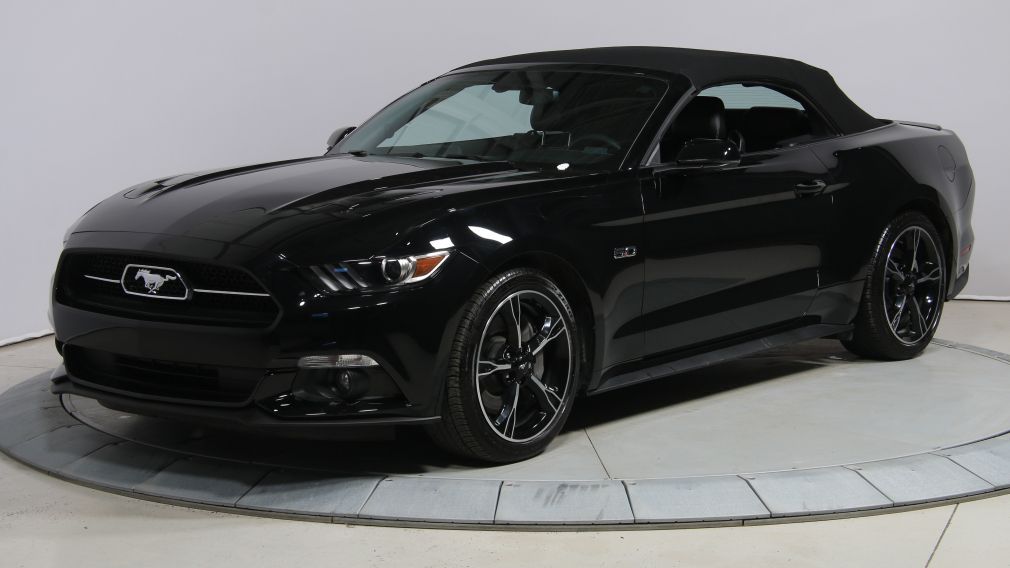 2015 Ford Mustang CONVERTIBLE GT PREMIUM EDITION 50 ANNIVERSAIRE 6 V #10