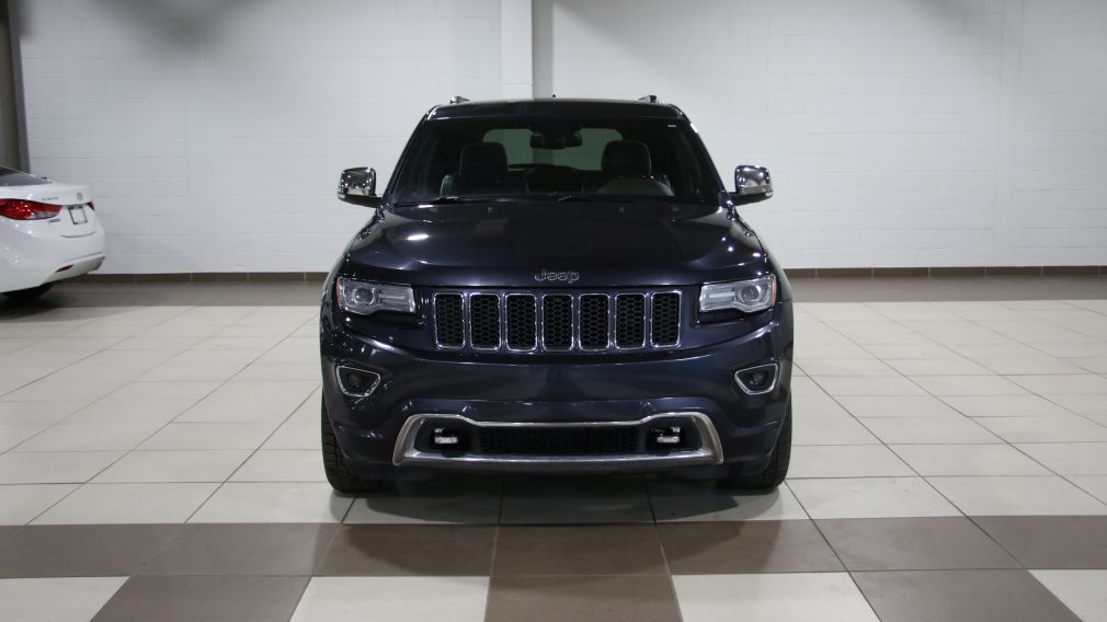 2014 Jeep Grand Cherokee OVERLAND AWD CUIR TOIT PANORAMIQUE MAGS 20" NAVIGA #2