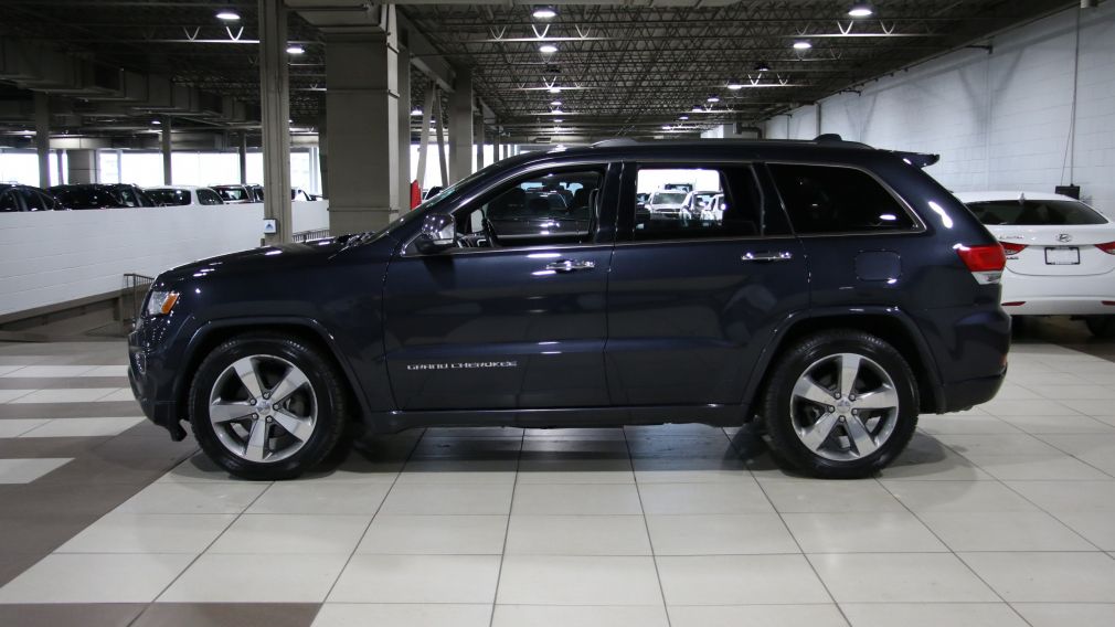 2014 Jeep Grand Cherokee OVERLAND AWD CUIR TOIT PANORAMIQUE MAGS 20" NAVIGA #4