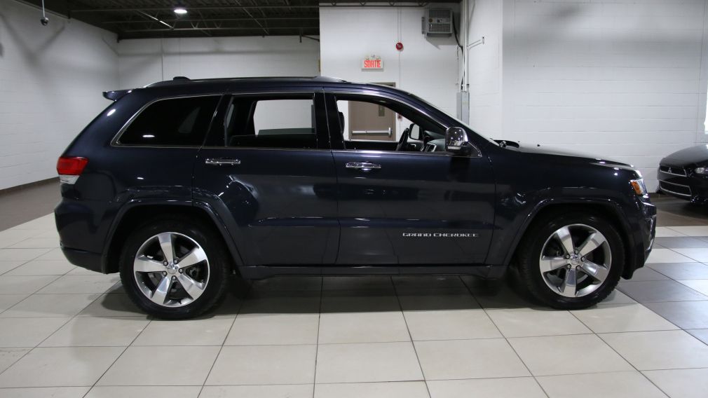 2014 Jeep Grand Cherokee OVERLAND AWD CUIR TOIT PANORAMIQUE MAGS 20" NAVIGA #8