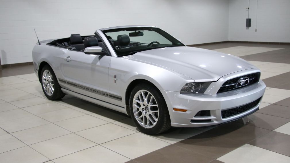 2013 Ford Mustang CONVERTIBLE V6 PREMIUM AUTO A/C CUIR MAGS CHROME #0