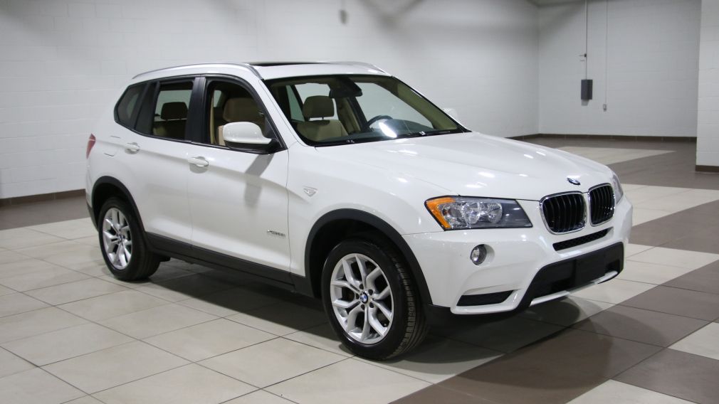 2013 BMW X3 28i X DRIVE AWD CUIR TOIT PANORAMIQUE MAGS #0