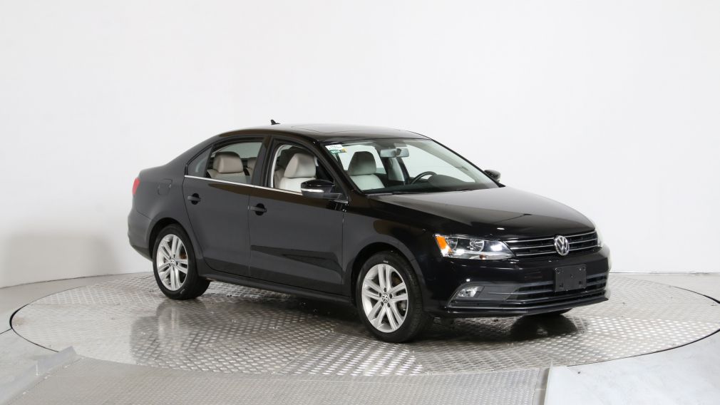 2015 Volkswagen Jetta HIGHLINE A/C CUIR TOIT BLUETOOTH #0