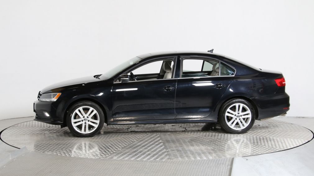 2015 Volkswagen Jetta HIGHLINE A/C CUIR TOIT BLUETOOTH #4