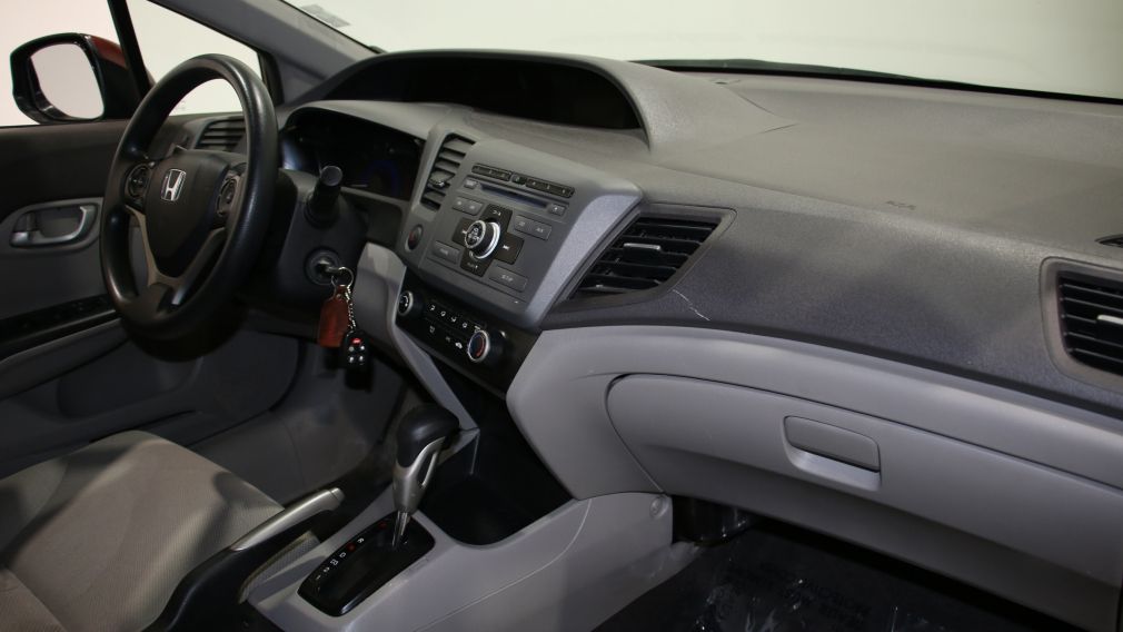 2012 Honda Civic LX AUTOMATIQUE A/C BLUETOOTH GR ELECTRIQUE #13