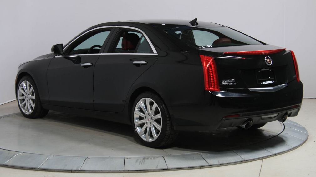 2013 Cadillac ATS PREMIUM V6 AWD CUIR ROUGE TOIT NAVIGATION CAMÉRA D #4