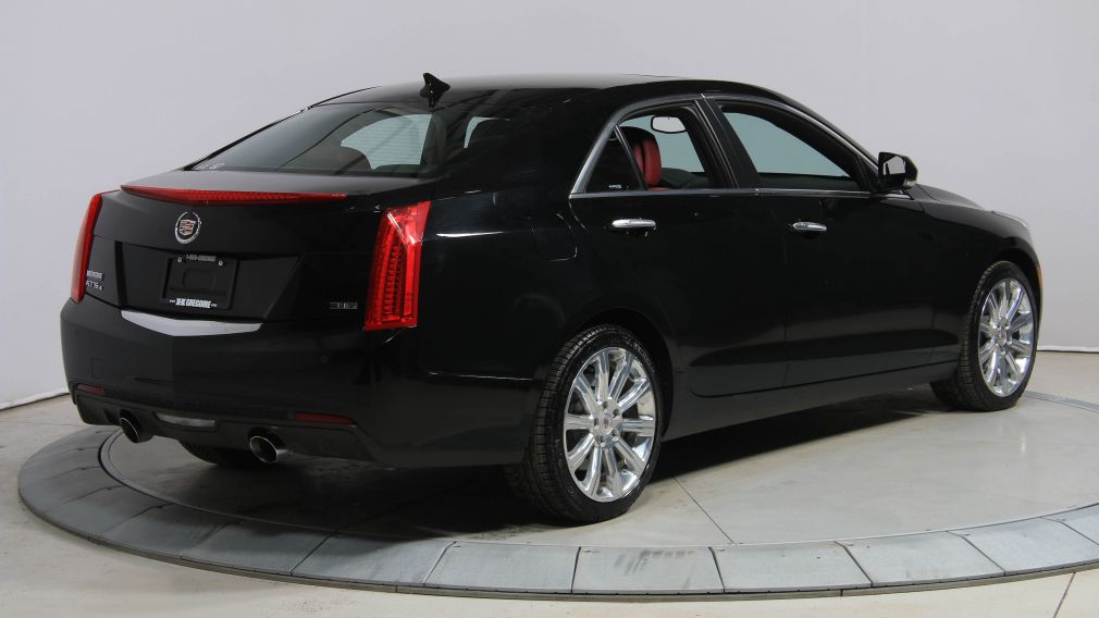 2013 Cadillac ATS PREMIUM V6 AWD CUIR ROUGE TOIT NAVIGATION CAMÉRA D #6