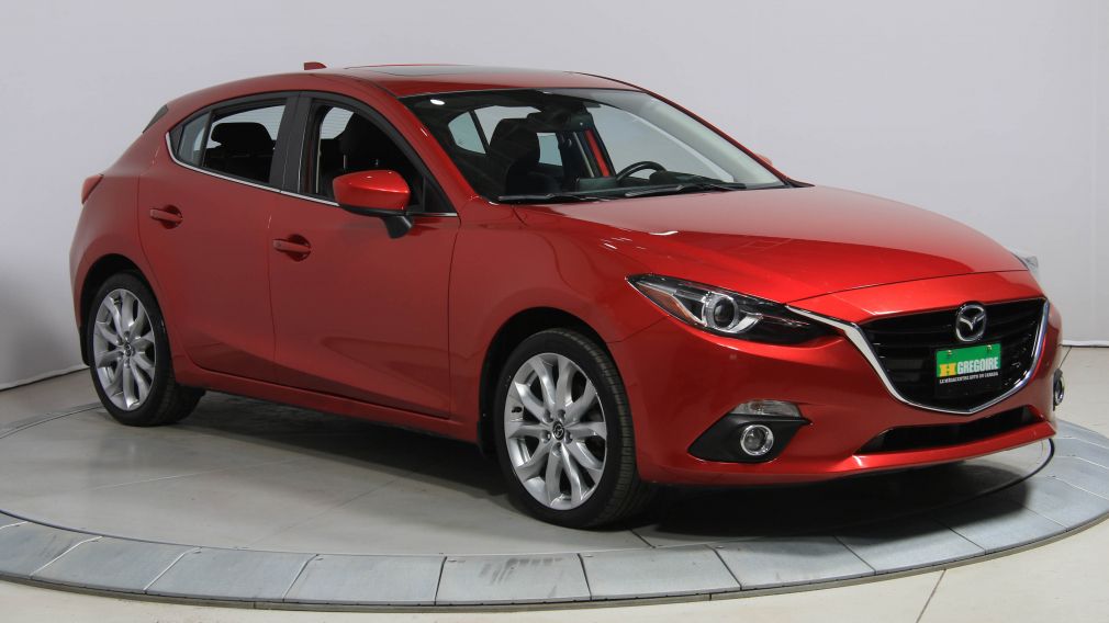 2014 Mazda 3 GT-SKY AUTO MAGS BLUETOOTH CAMERA RECUL CUIR TOIT #0