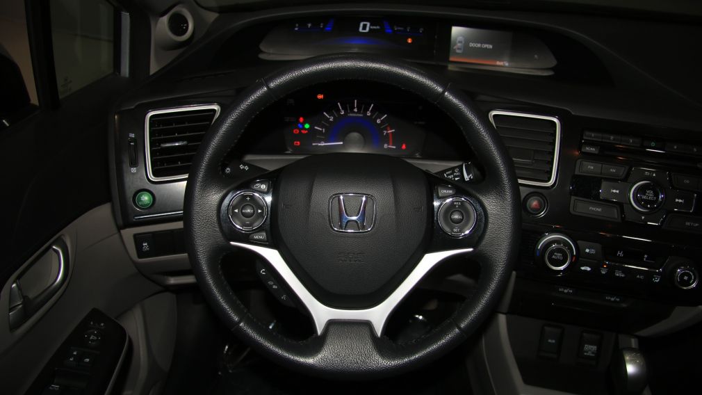 2013 Honda Civic EX A/C MAGS TOIT CAMERA RECUL BLUETOOTH  GR ELECT #14