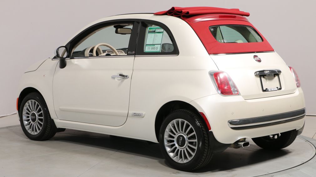 2013 Fiat 500 LOUNGE CONVERTIBLE BLUETOOTH CUIR MAGS #5