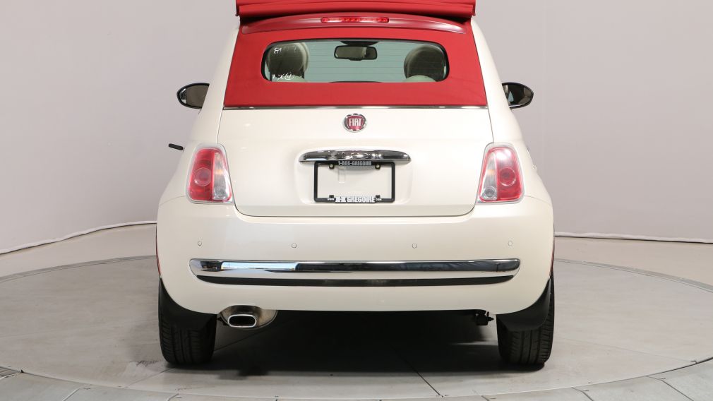 2013 Fiat 500 LOUNGE CONVERTIBLE BLUETOOTH CUIR MAGS #6