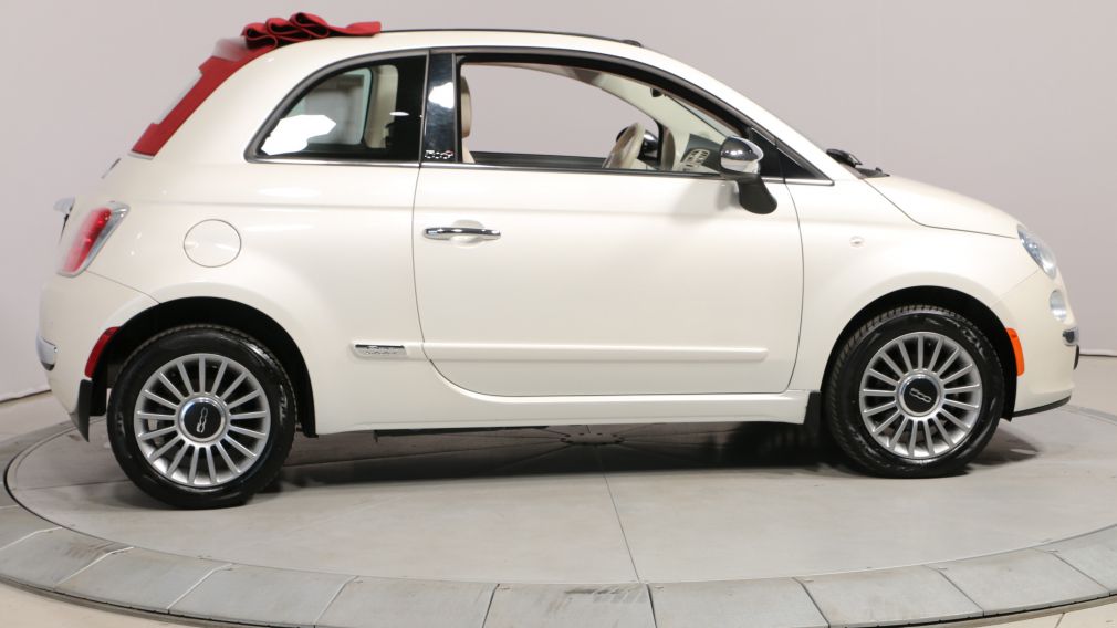 2013 Fiat 500 LOUNGE CONVERTIBLE BLUETOOTH CUIR MAGS #8