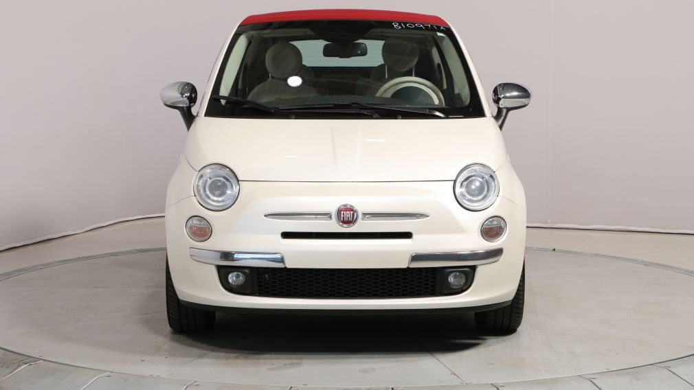 2013 Fiat 500 LOUNGE CONVERTIBLE BLUETOOTH CUIR MAGS #10