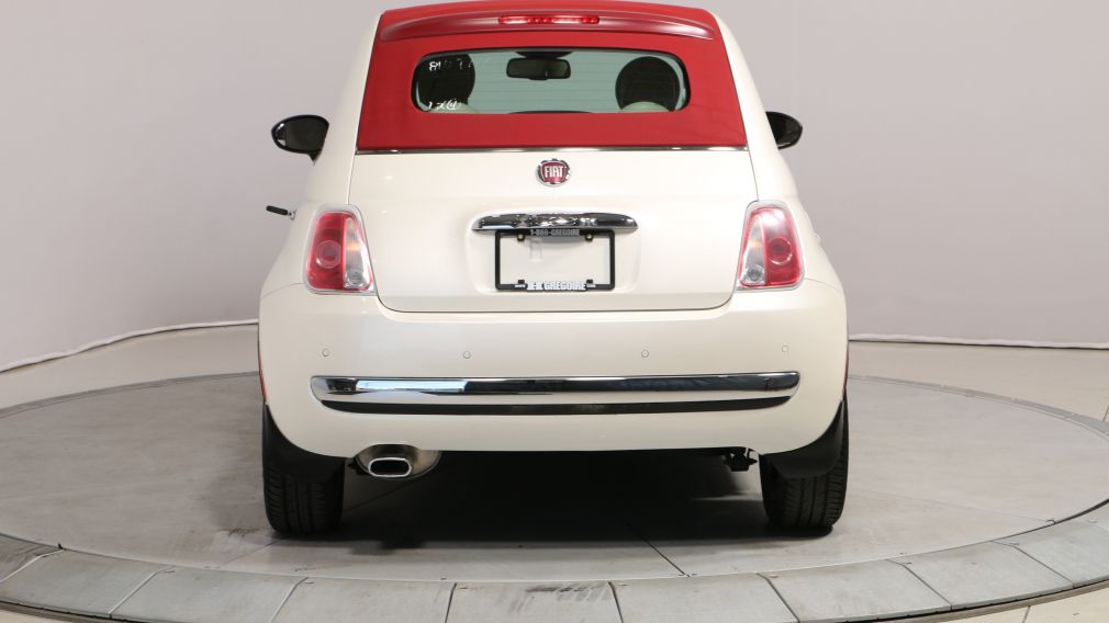 2013 Fiat 500 LOUNGE CONVERTIBLE BLUETOOTH CUIR MAGS #14