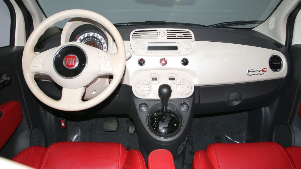 2013 Fiat 500 LOUNGE CONVERTIBLE BLUETOOTH CUIR MAGS #20