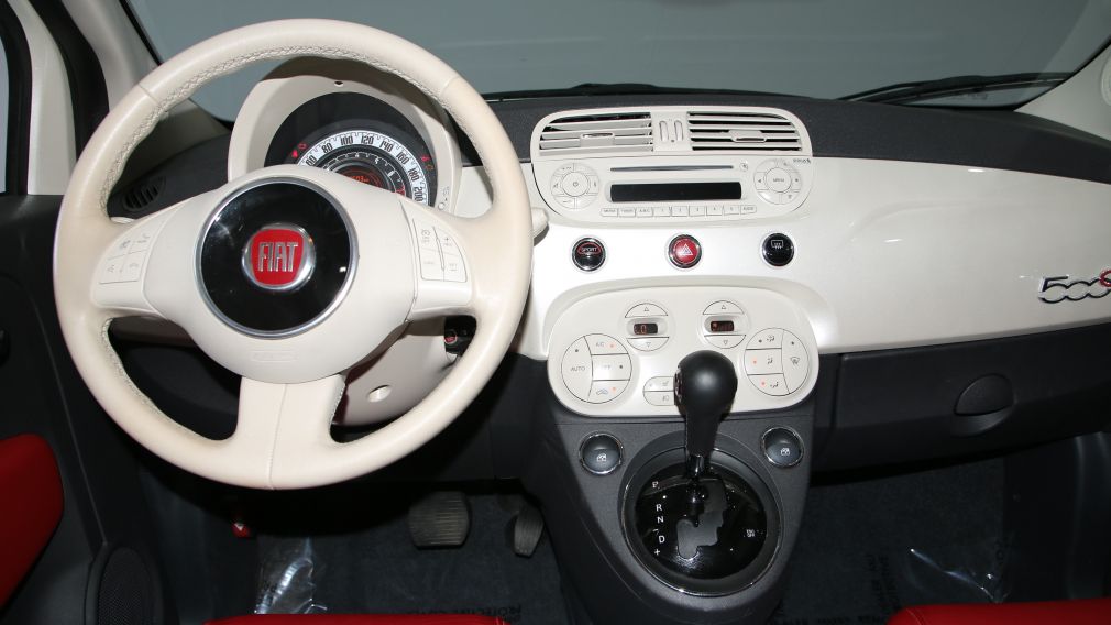 2013 Fiat 500 LOUNGE CONVERTIBLE BLUETOOTH CUIR MAGS #21
