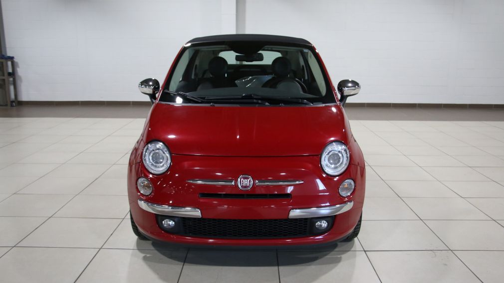 2014 Fiat 500 CONVERTIBLE LOUNGE AUTO A/C CUIR MAGS BLUETHOOT #2